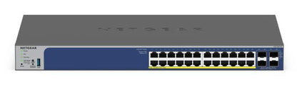 Netgear 28-Port PoE Gigabit/10G Stackable Smart Switch (GS728TXP)