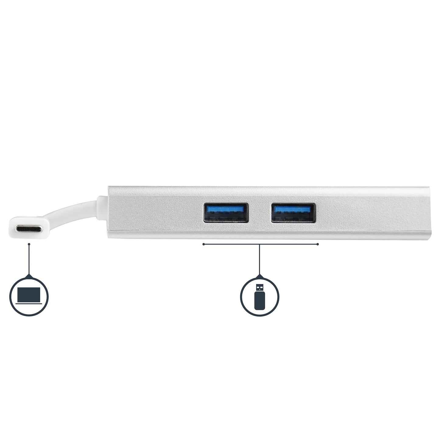 StarTech.com Multiport Adapter Travel USB-C Docking Station 60W