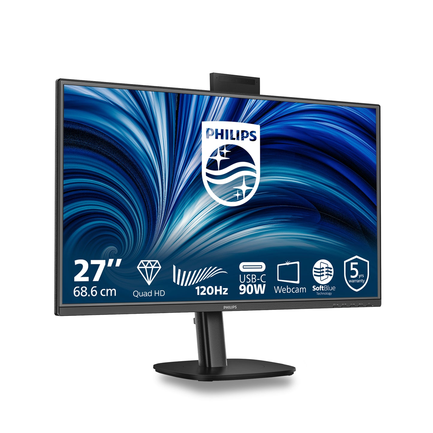 Philips 3000 series 27B2U3601H/00 27" QHD IPS 120Hz Monitor
