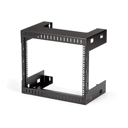 StarTech.com 2-Post 8U Heavy-Duty Wall-Mount Network Rack, 19" Open Frame Server