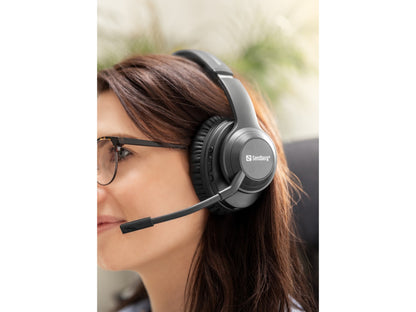 Sandberg Wireless Headset ANC+ENC Pro