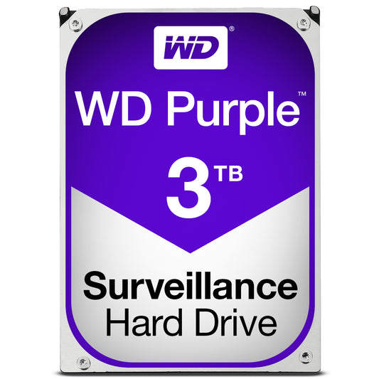 Western Digital Purple 3TB 3.5" SATA 5400 RPM Surveillance HDD (D30PURX)