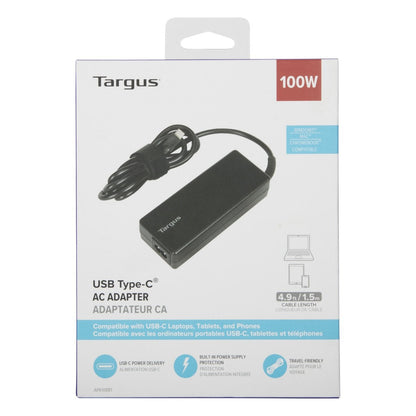 Targus APA108EU power adapter/inverter Indoor 100 W Black Charger