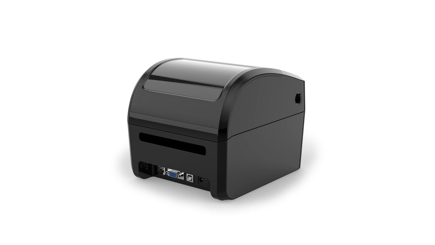 CAPTURE Direct Thermal, 203dpi, Desktop, USB+Serial+Ethernet Black label printer