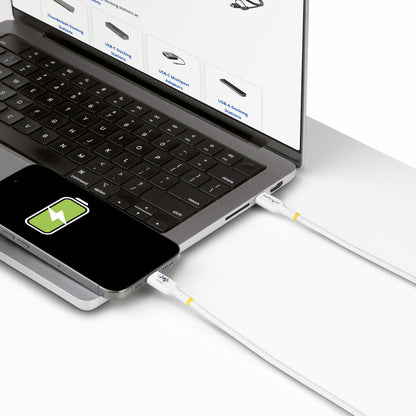 StarTech.com 10ft (3m) USB-C Charging Cable, Charge & Sync, 240W (5A) PD EPR, USB (White)