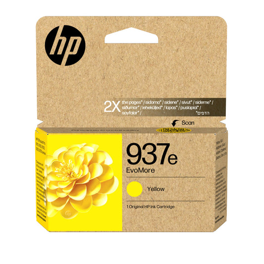 HP 4S6W8NE/937E Yellow Ink Cartridge (1.65K pages)