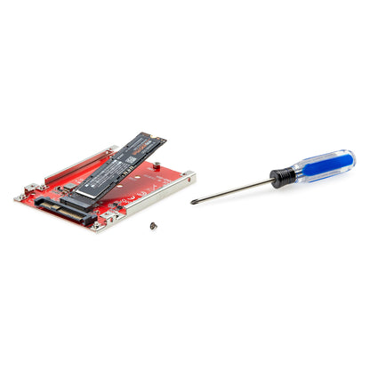 StarTech.com M.2 to U.3 Adapter for M.2 NVMe SSDs, PCIe M.2 Drive to 2.5inch U.3 Hub