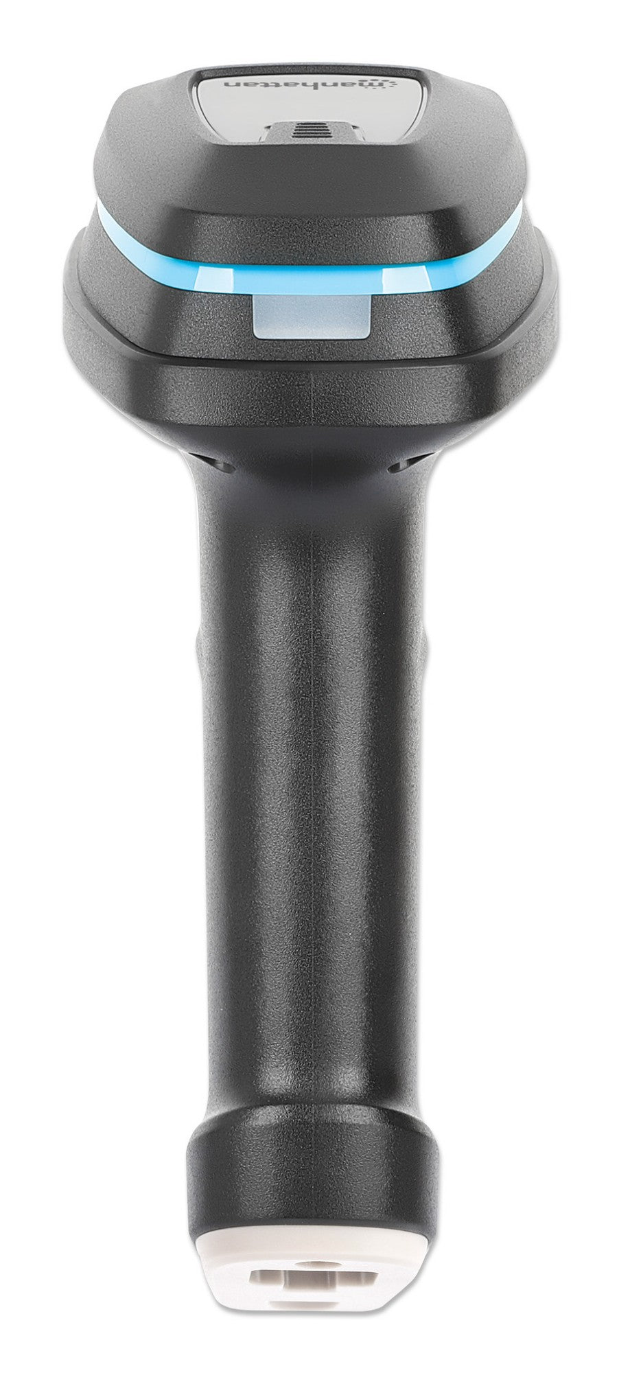 Manhattan 2D Long Range LED Barcode Scanner, USB, 450mm Scan Depth, Max Ambient