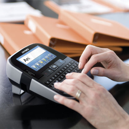 DYMO LabelManager Label Manager 500TS Touch Screen Handheld Label Maker | QWERTY Label Printer