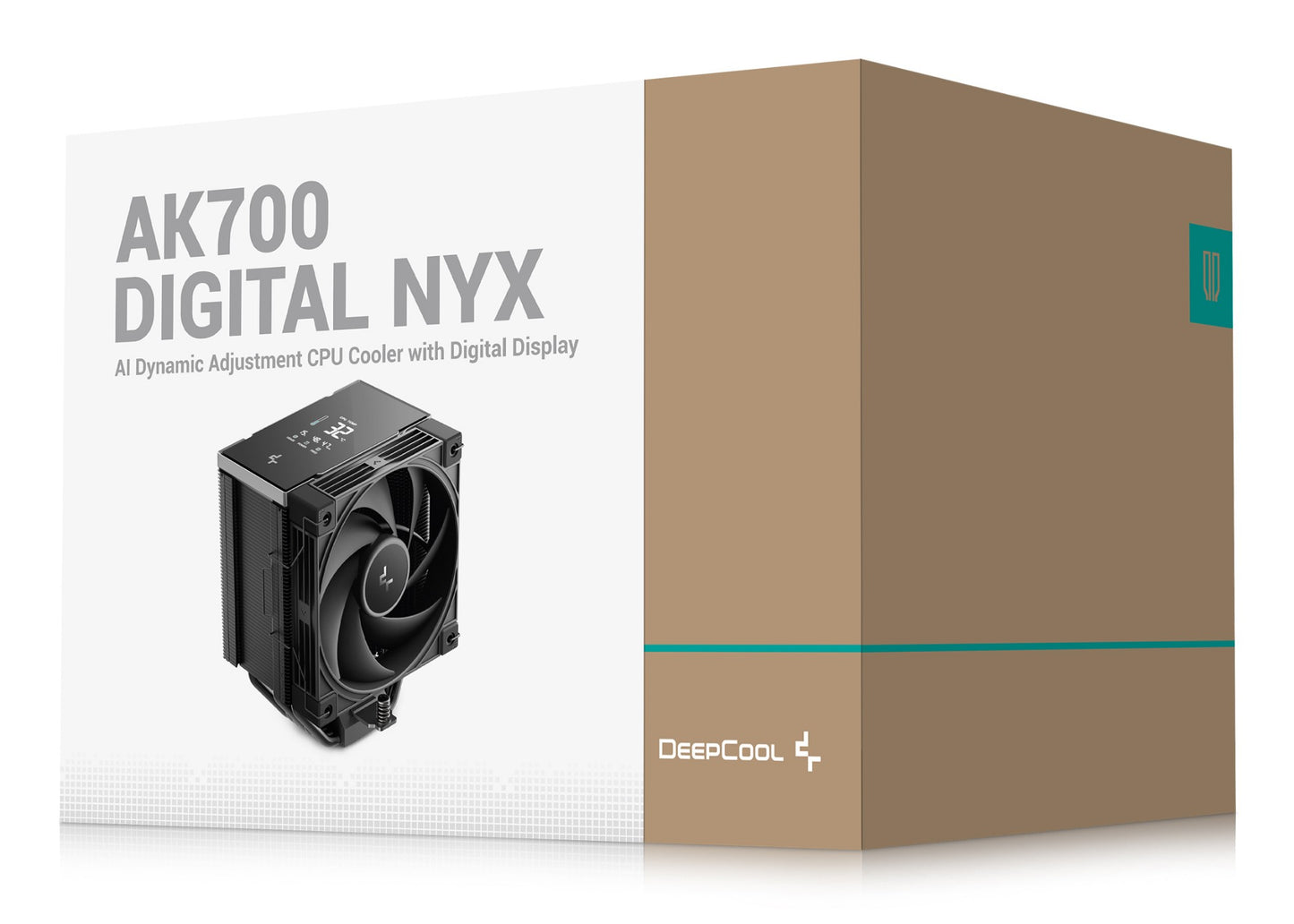 DeepCool AK700 Digital NYX Processor Air cooler 12 cm Black 1 pc(s) Cooling