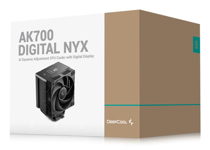 DeepCool AK700 Digital NYX Processor Air cooler 12 cm Black 1 pc(s) Cooling