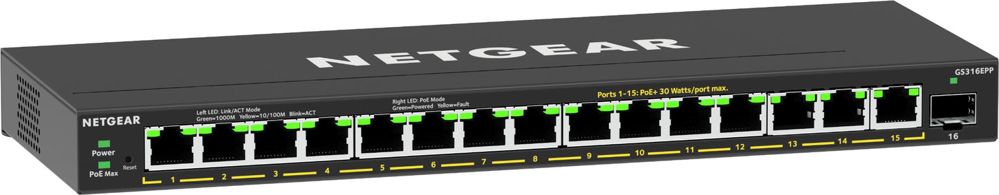 Netgear GS316EPP Switch PoE