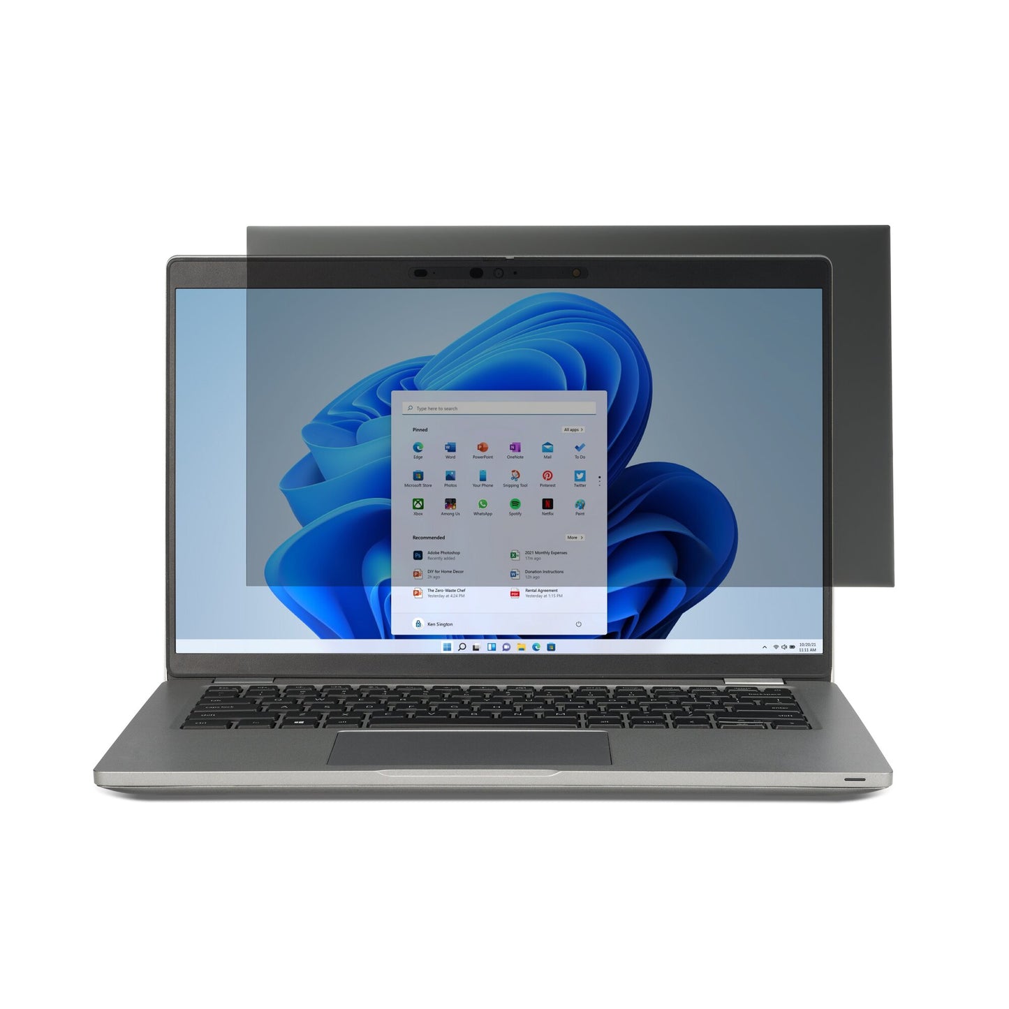 Kensington 2-way Removable Privacy Screen Filter for 16" Laptops 16:10
