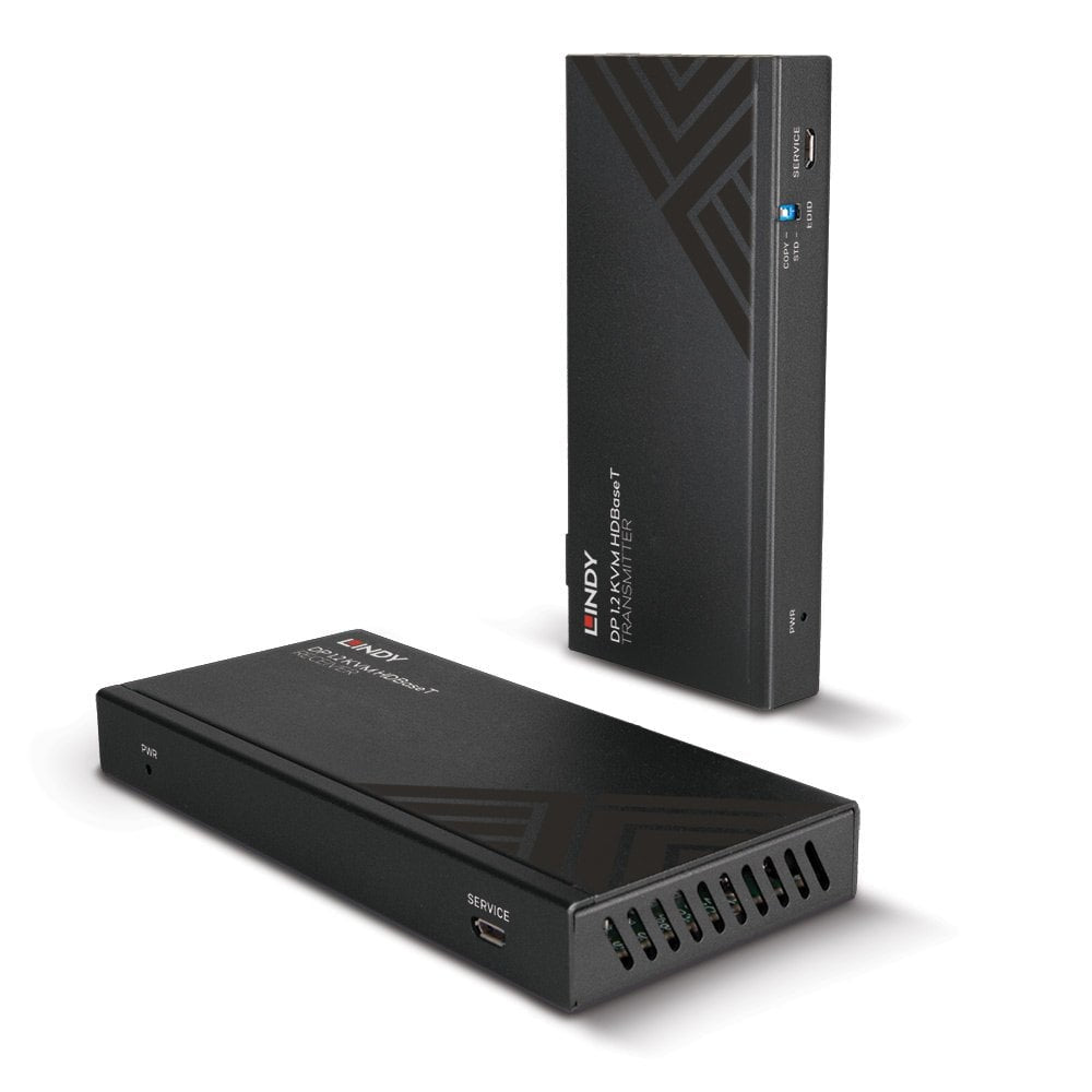 Lindy 150m Cat.6 DisplayPort 1.2, USB, IR and RS-232 HDBaseT KVM Extender KVM Switch