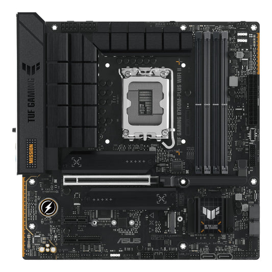 ASUS TUF GAMING B760M-PLUS WIFI II Intel B760 LGA 1700 micro ATX Motherboard