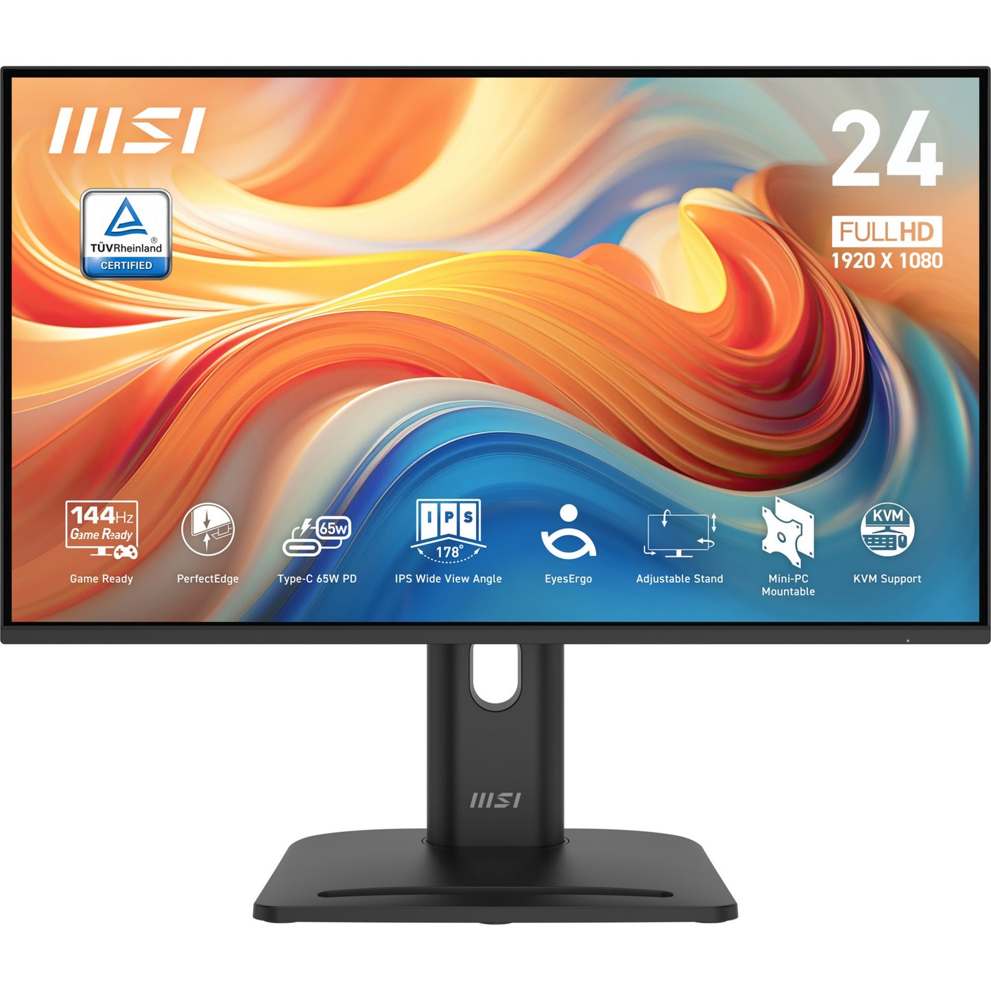 MSI Pro MP245PHG E14 23.8" Full HD IPS 144Hz Monitor