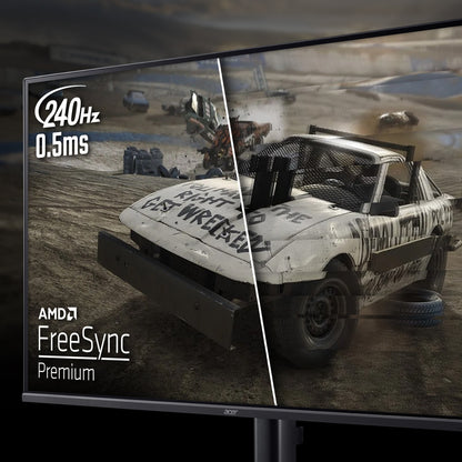 Acer KG0 Nitro KG240Y W3 Widescreen Gaming 24" Full HD IPS 240Hz Monitor