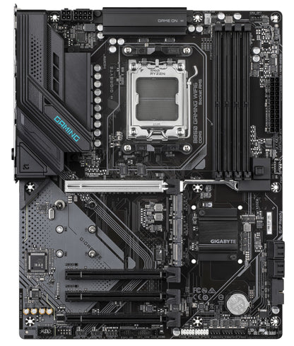 Gigabyte B850 GAMING WIFI6 Motherboard - AMD Ryzen 9000 Series CPUs, 6+2+2 Phasen