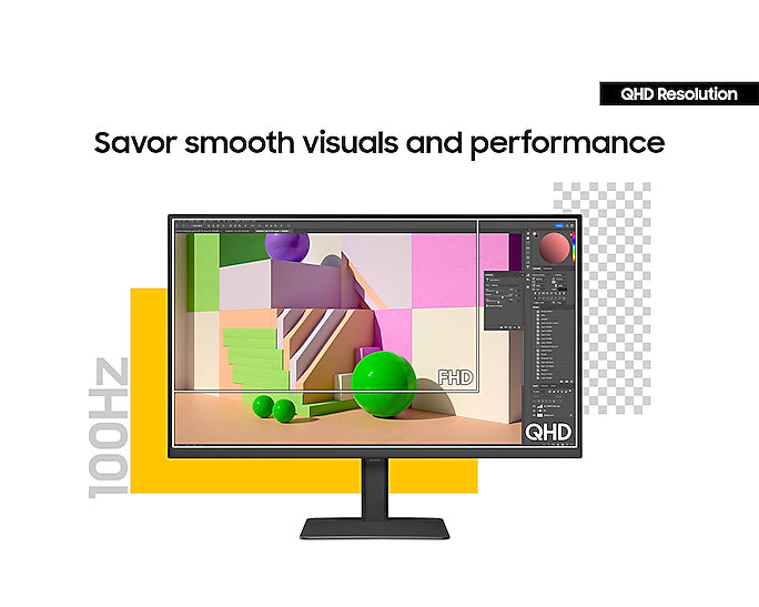 Samsung LS27D600UAU 27" QHD IPS 100Hz Monitor