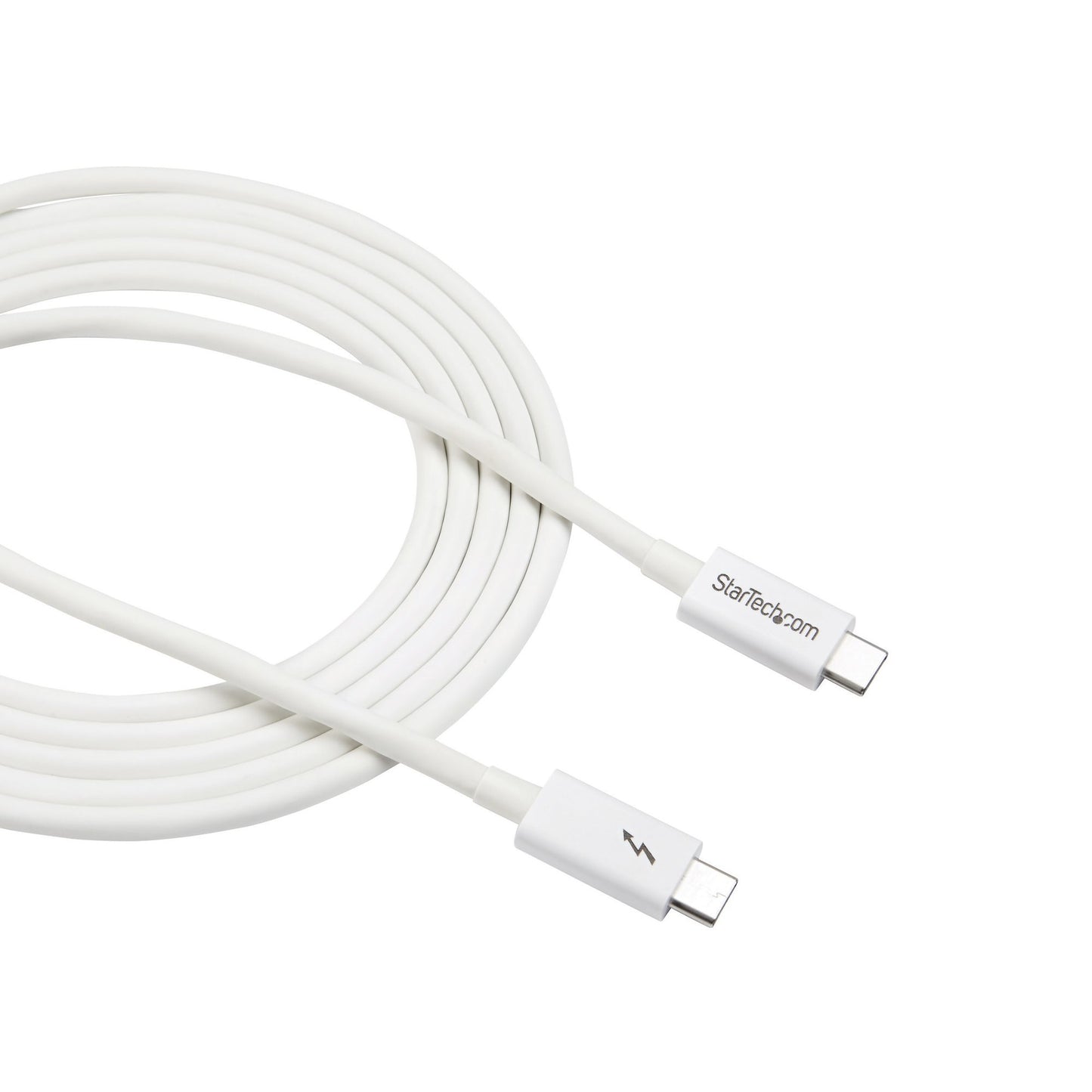 StarTech.com 6.6ft (2m) Thunderbolt 3 Cable, 20Gbps, 100W PD, 4K, Thunderbolt
