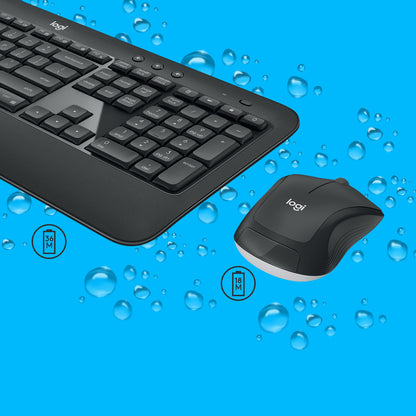 Logitech MK540 Advanced Wireless Keyboard & Mouse Combo