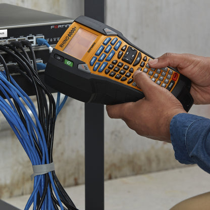 DYMO Rhino 6000+ Industrial Label Maker | Computer Connected Label Maker with Hard Label Printer