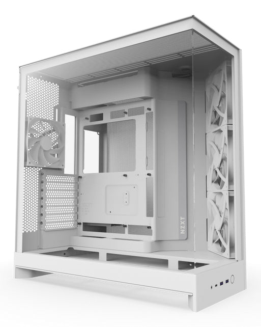 NZXT H9 Flow Midi Tower White PC Case