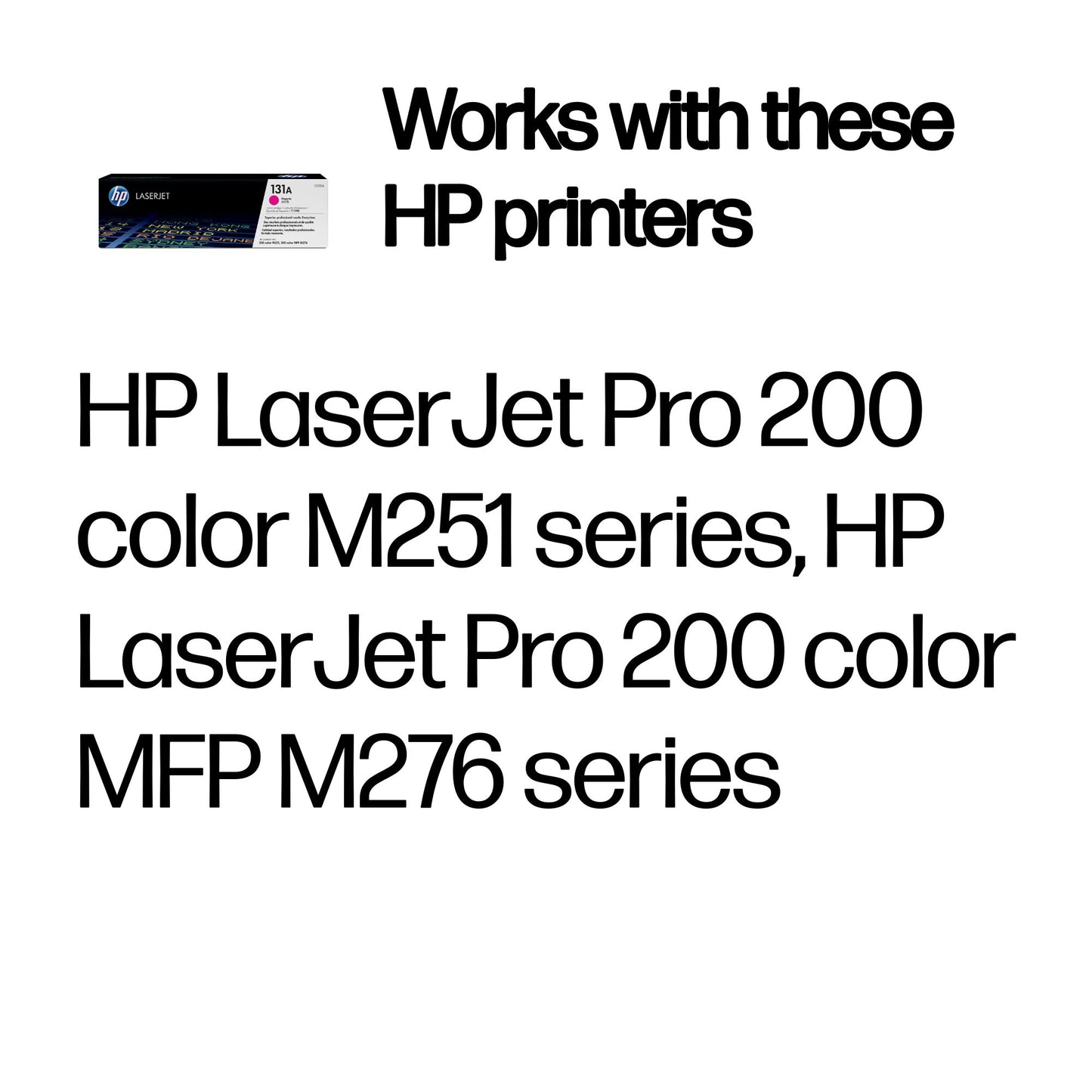 HP CF213A/131A Magenta Toner Cartridge (1.8K pages, HP Pro 200)