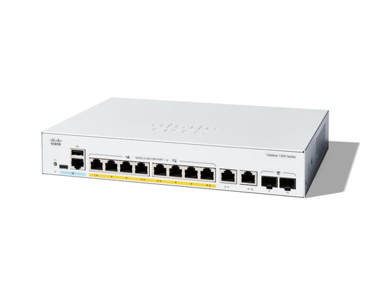 Cisco Catalyst 1300-8FP-2G Switch PoE