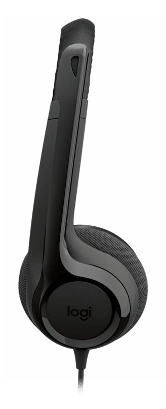 Logitech H390 Headset Wired Head-band Calls/Music USB Type-C Black