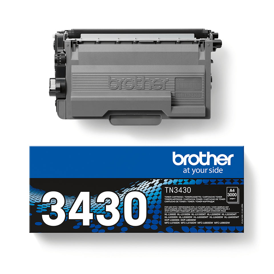 Brother TN-3430 Toner Cartridge (3K pages)