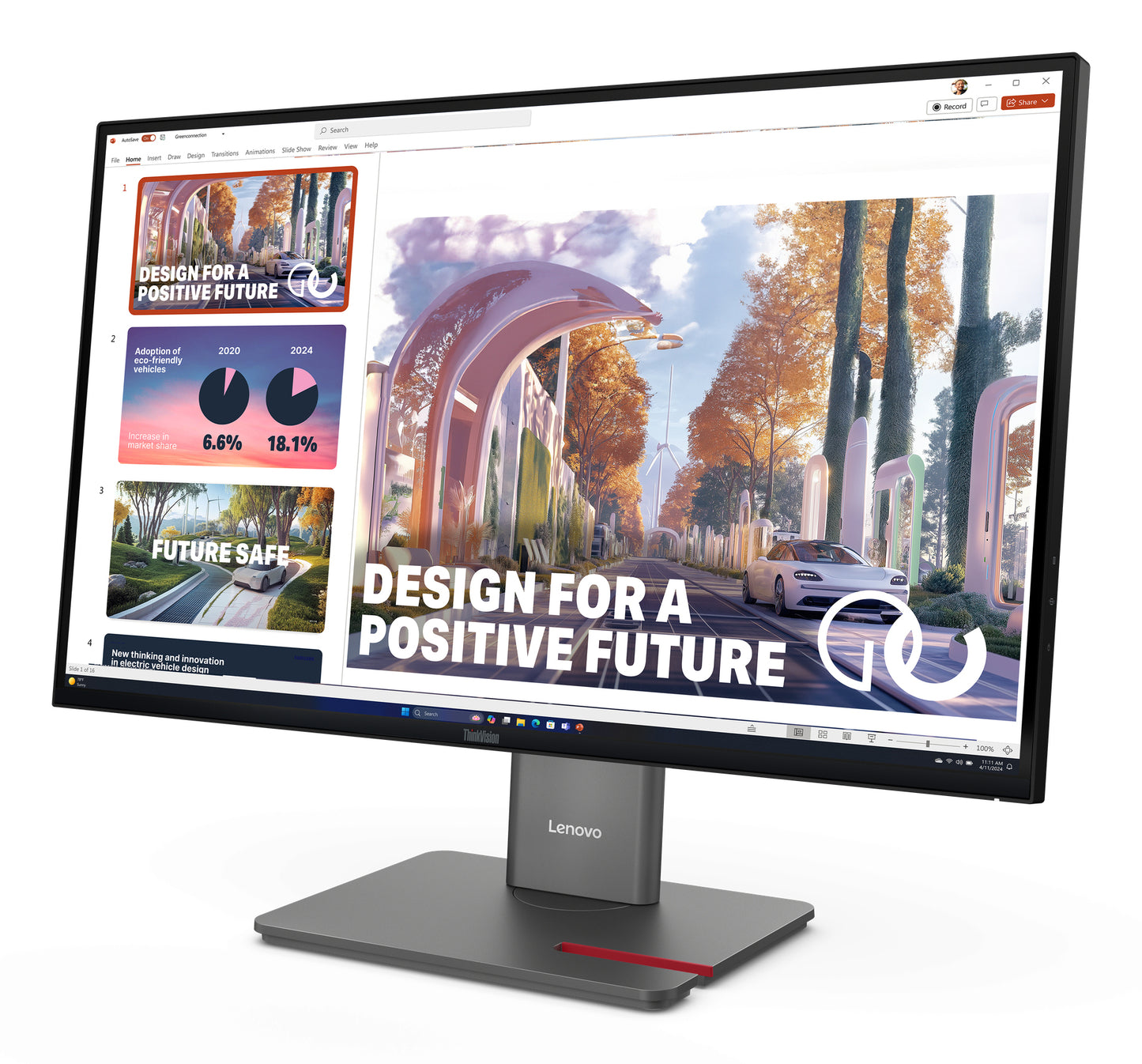 Lenovo ThinkVision P27QD-40 27" QHD IPS 120Hz Monitor