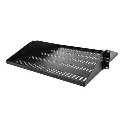 StarTech.com 2U Server Rack Shelf, Center Mounted Universal Vented Rackmount