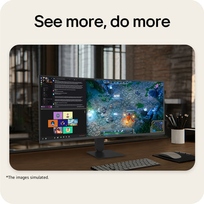 LG UltraWide™ U6 34U640B-B.AEK, 34-inch 34" UWQHD VA 144Hz Curved Monitor