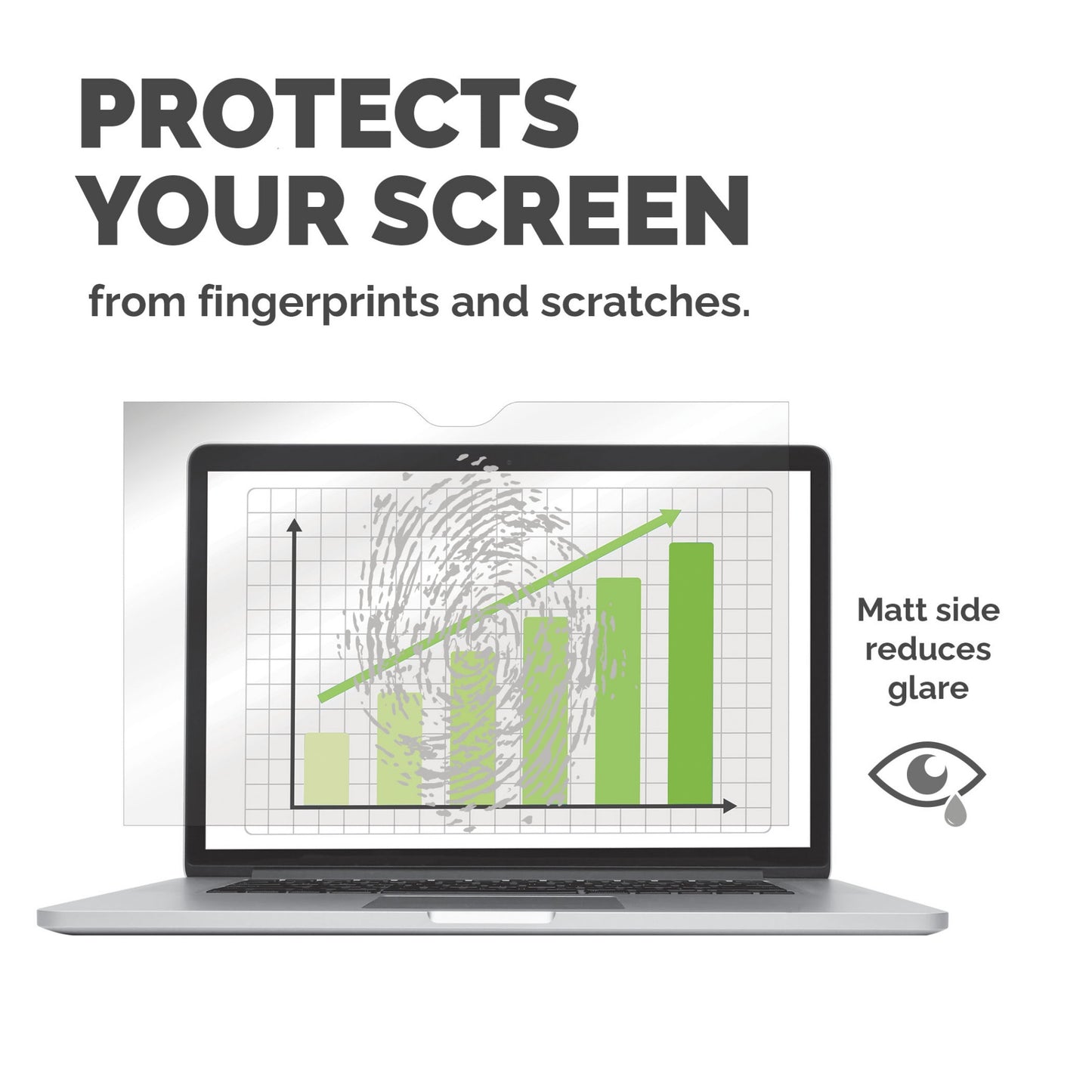 Fellowes PrivaScreen 33.8 cm (13.3") Laptop Frameless display privacy filter