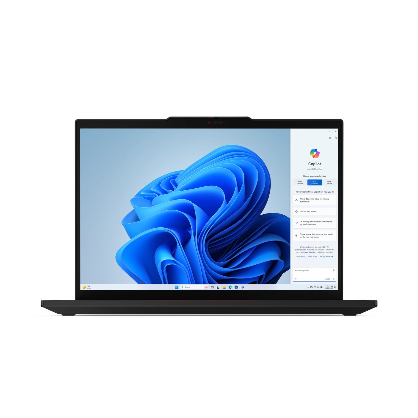 Lenovo ThinkPad T14 Gen 5 14" Core Ultra 5 135U 16GB 512GB SSD Laptop (L00EXUK)
