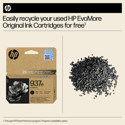 HP 4S6W9NE/937E Black Ink Cartridge (2.5K pages)