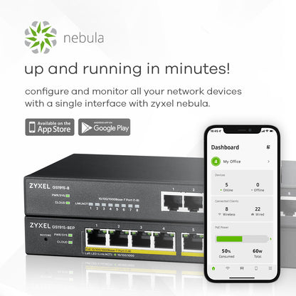 Zyxel GS1915-8EP Switch PoE
