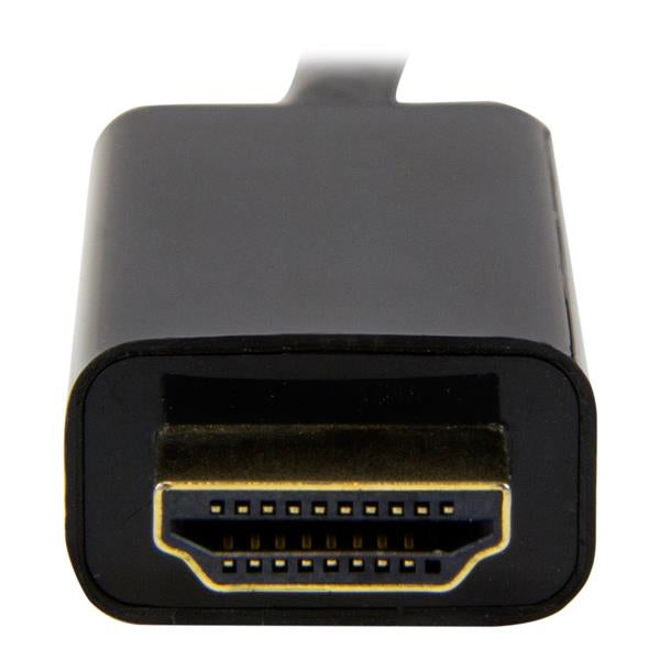 StarTech.com 3.3ft (1m) Mini DisplayPort to HDMI Cable - 4K 30Hz Video - mDP to HDMI