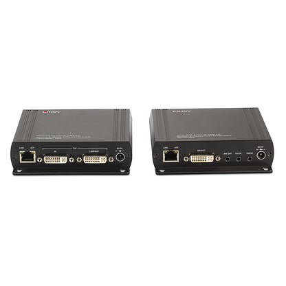 Lindy 140m Cat.6 DVI-D, USB, Audio and RS-232 KVM Extender KVM Switch