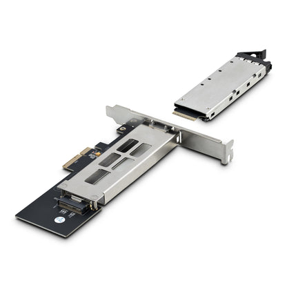 StarTech.com M.2 NVMe SSD to PCIe x4 Mobile Rack/Backplane with Removable Tray for Hub