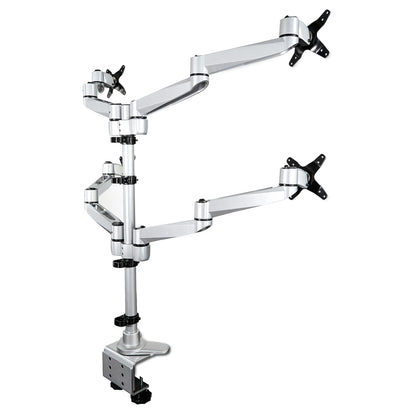 StarTech.com Desk Mount Quad Monitor Arm – Premium Articulating VESA 4 Monitor Mount
