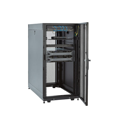 StarTech.com 25U Enterprise-Grade Server Rack Cabinet Kit, 19in Enclosed 4-Post Rack