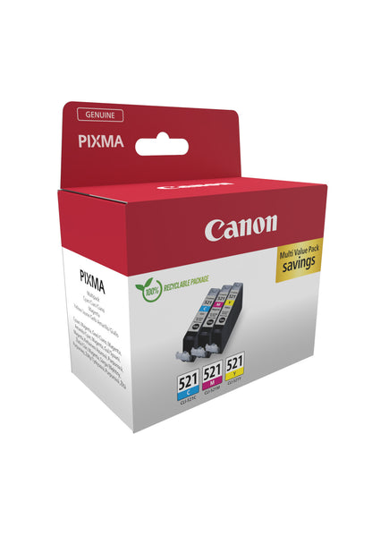 Canon 2934B015/CLI-521 Ink Cartridge (446 pages)