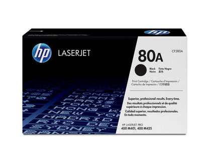 HP CF280A/80A Black Toner Cartridge (2.7K pages)