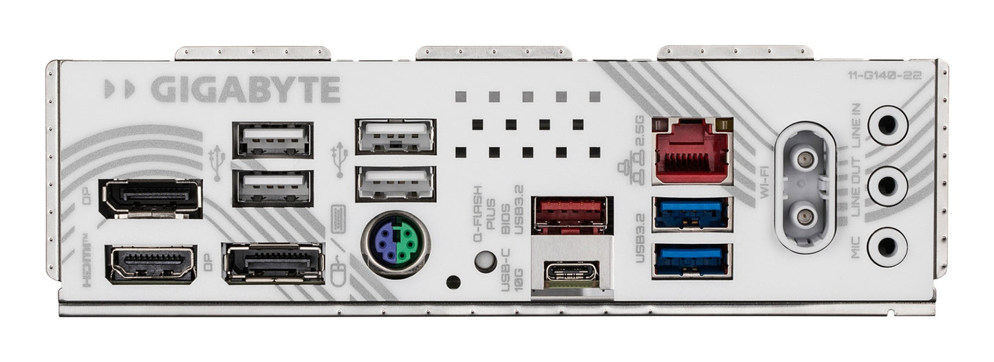 Gigabyte B850M EAGLE WIFI6E ICE Motherboard - AMD Ryzen 9000 Series CPUs, 8+2+2