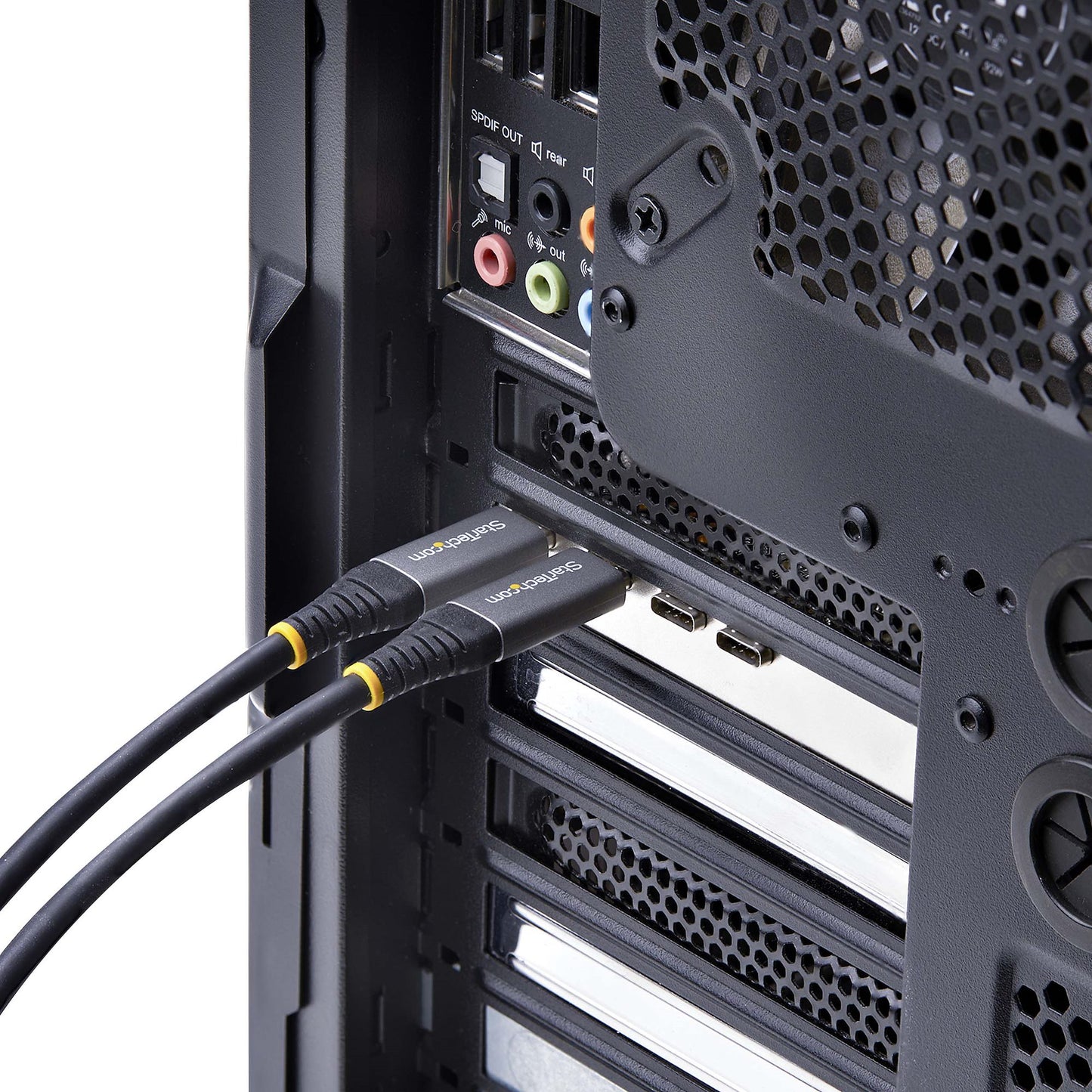StarTech.com 5-Port USB PCIe Card, USB 3.2 10Gbps, PCI Express Card with 4x USB-C Hub