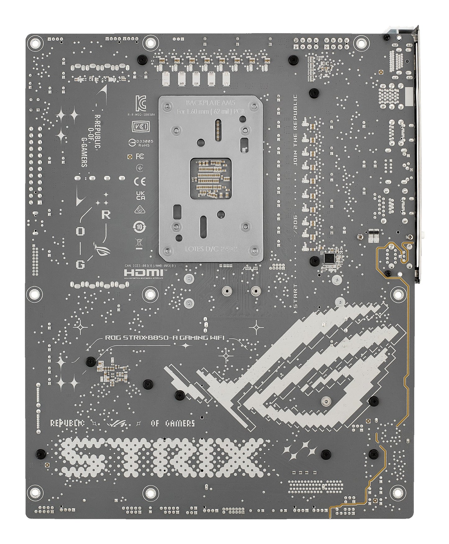 ASUS ROG STRIX B850-A GAMING WIFI AMD B850 Socket AM5 ATX Motherboard