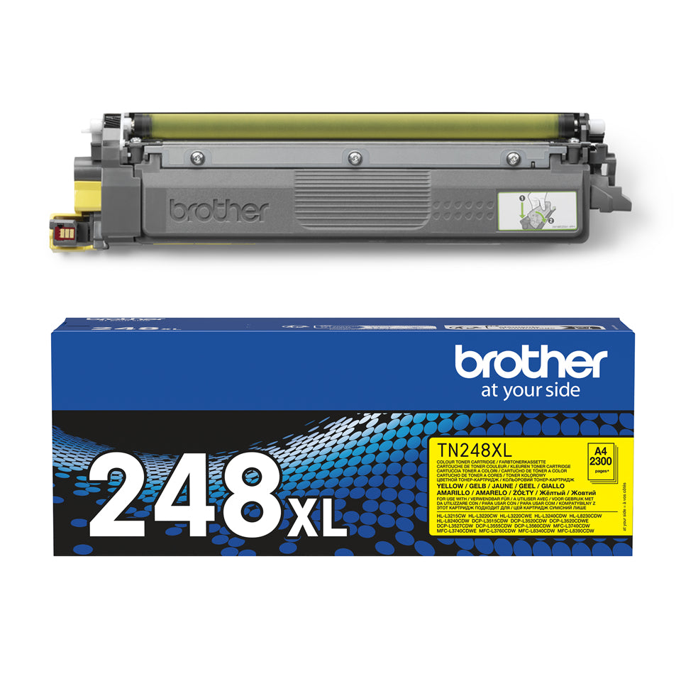 Brother TN-248XLY Yellow Toner Cartridge (2.3K pages)