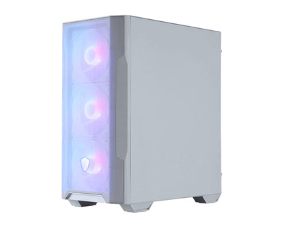 MSI MAG Forge M100R Micro Tower Transparent, White PC Case